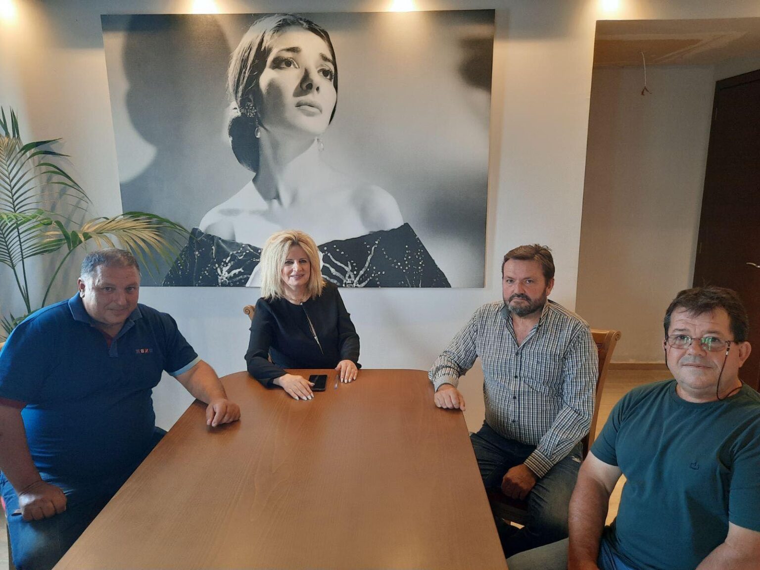 Επίσκεψη Αγροτοκτηνοτροφικου Συλλόγου Μεσσήνης – Μελιγαλά στη Δήμαρχο Οιχαλίας