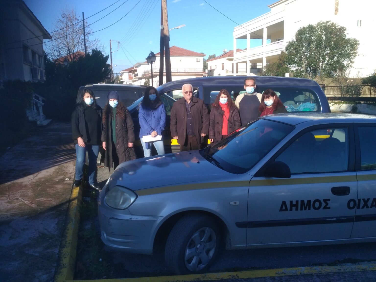 ΔΙΑΝΟΜΗ ΤΡΟΦΙΜΩΝ ΑΠΟ ΤΗΝ ΤΡΑΠΕΖΑ ΑΛΛΗΛΕΓΓΥΗΣ ΤΗΣ ΚΟΙΝΩΦΕΛΟΥΣ ΕΠΙΧΕΙΡΗΣΗΣ ΤΟΥ ΔΗΜΟΥ ΟΙΧΑΛΙΑΣ.