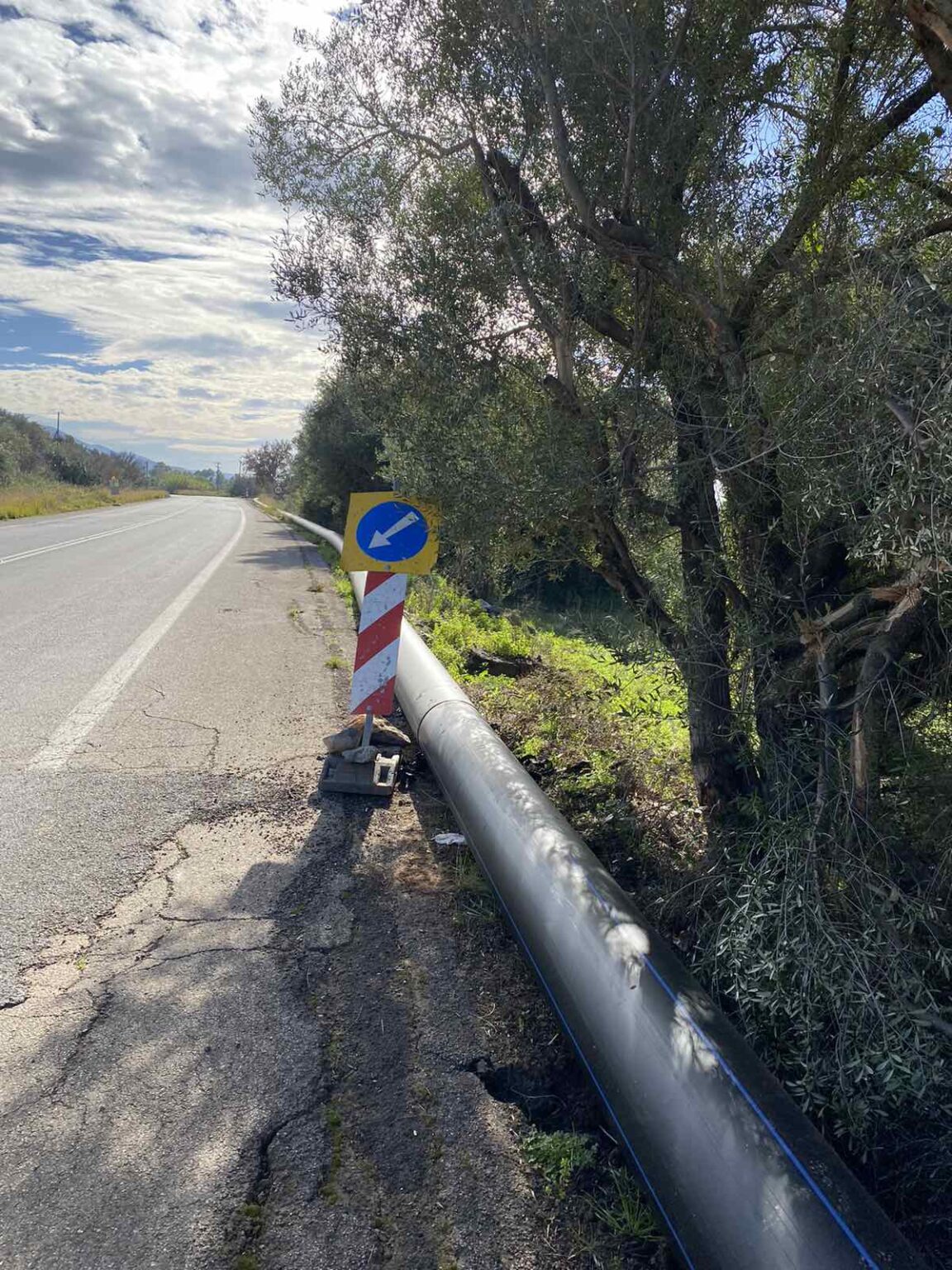 ΞΕΚΙΝΗΣΑΝ ΟΙ ΕΡΓΑΣΙΕΣ ΑΝΤΙΚΑΤΑΣΤΑΣΗΣ ΤΟΥ ΚΑΤΑΘΛΙΠΤΙΚΟΥ ΑΓΩΓΟΥ ΑΓΙΟΥ ΦΛΩΡΟΥ-ΜΕΛΙΓΑΛΑ.