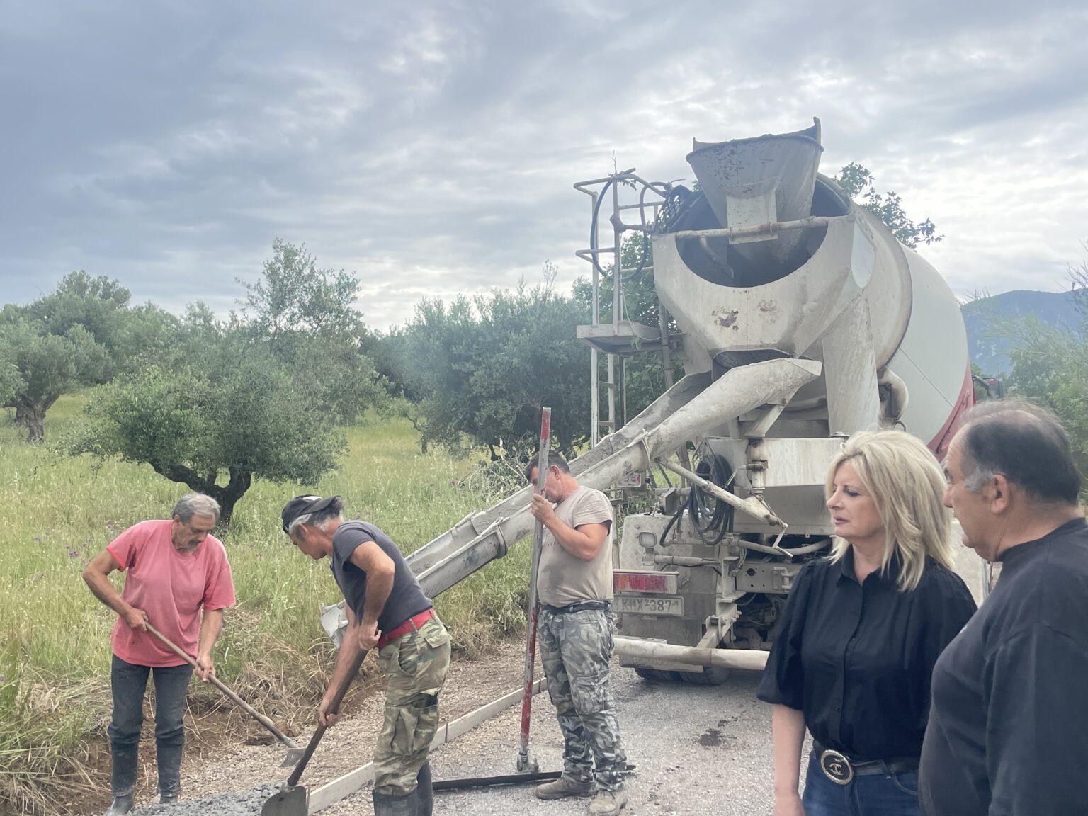 Ικανοποιητικά εξελίσσονται έργα οδοποιίας στον Δήμο Οιχαλίας