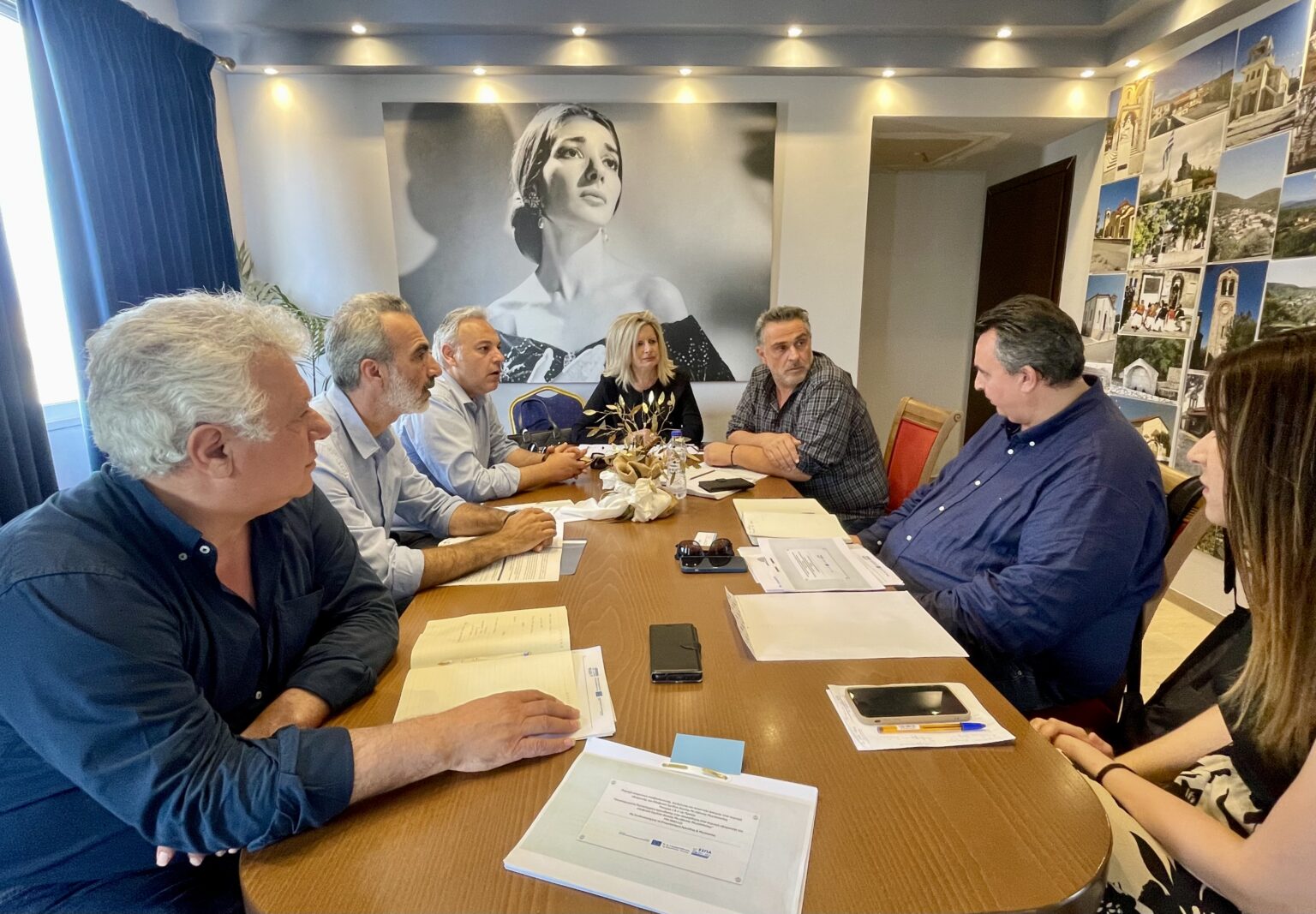 Συνάντηση εργασίας της Δημάρχου Οιχαλίας με φορείς στο πλαίσιο του Σχεδίου Δίκαιης Αναπτυξιακής Μετάβασης