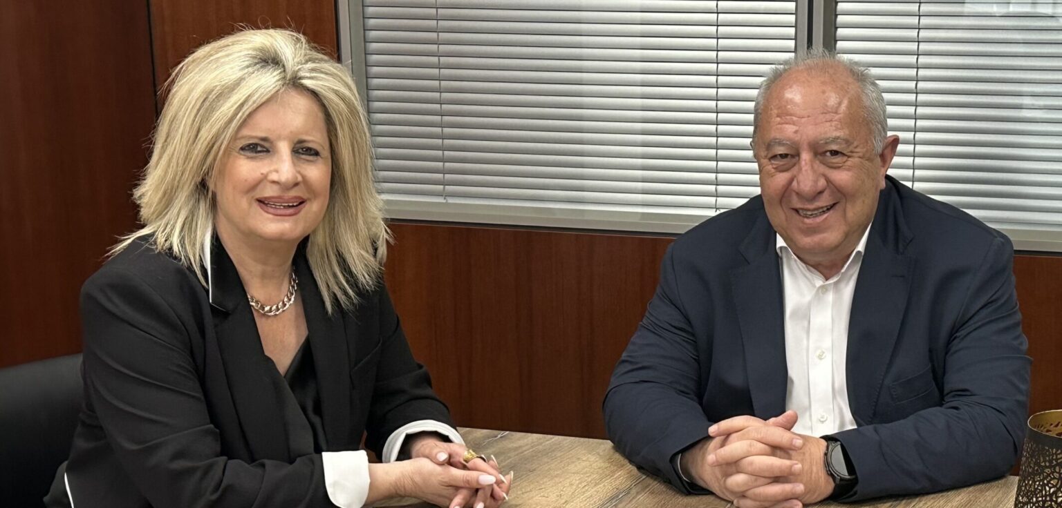 Συνάντηση Γεωργακοπούλου με Καλλίρη για τη Δίκαιη Αναπτυξιακή Μετάβαση