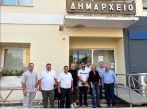 Συνάντηση της Δημάρχου Οιχαλίας με την ΟΕΒΕΣ Οιχαλίας στο πλαίσιο των δράσεων για τα 100 χρόνια της Ομοσπονδίας.